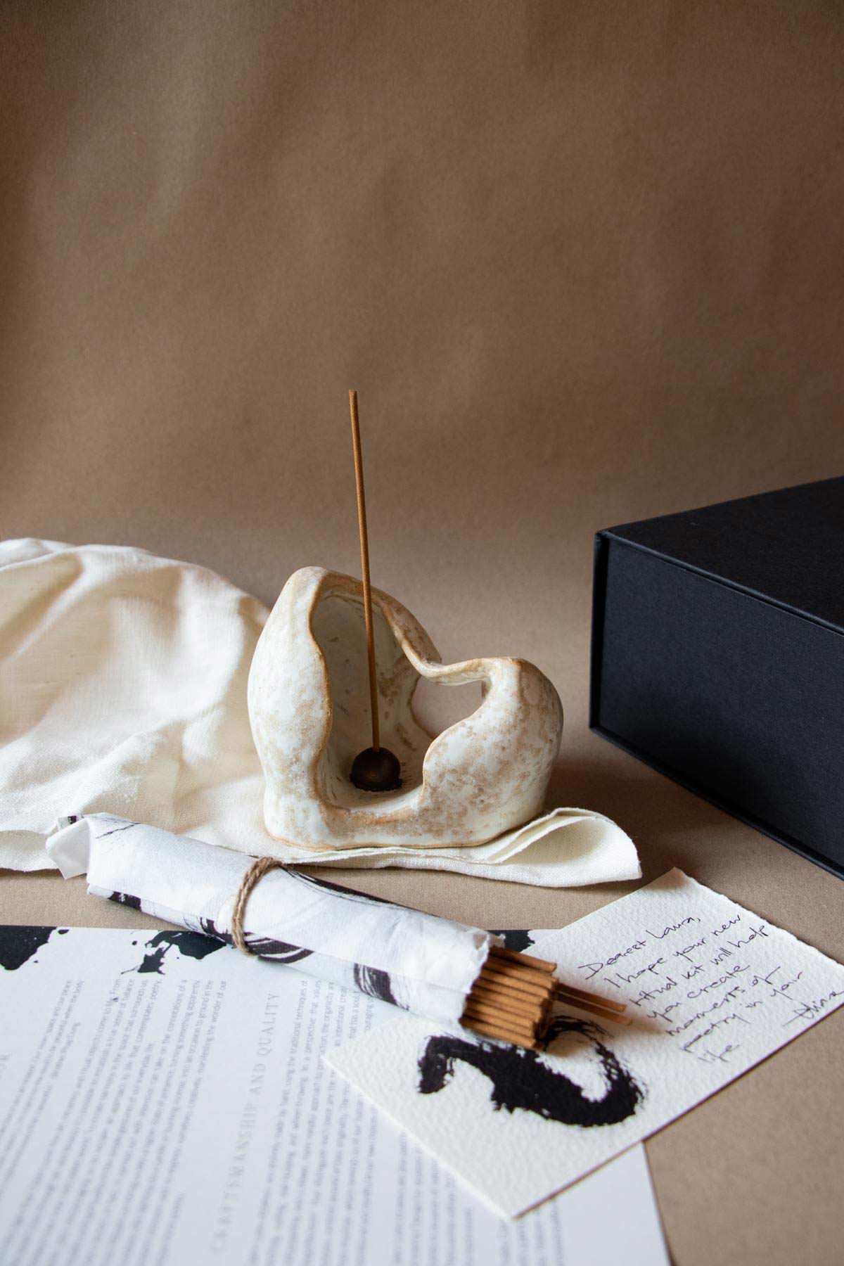 "Orīgo I" - Sculptural Incense Burner