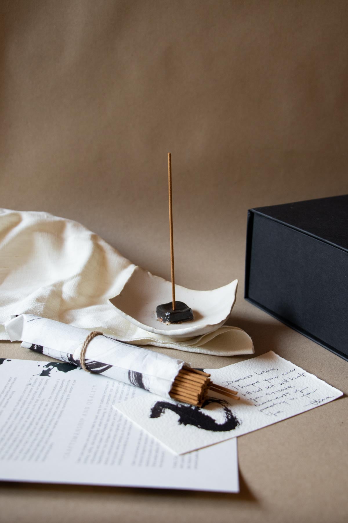 White incense burner I - "Respiro" series