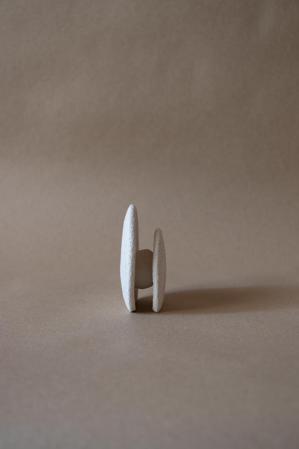 "Nomad Luna" - White Incense Burner (small/travel size)