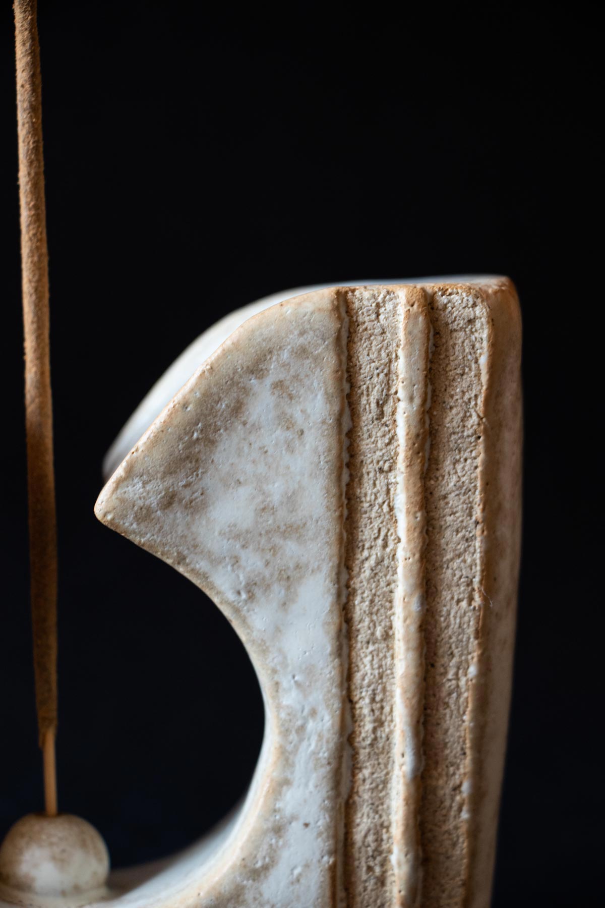 Ceramic incense burner. Design incense burner. Luxury incense burner. Claire Lune incense burners.