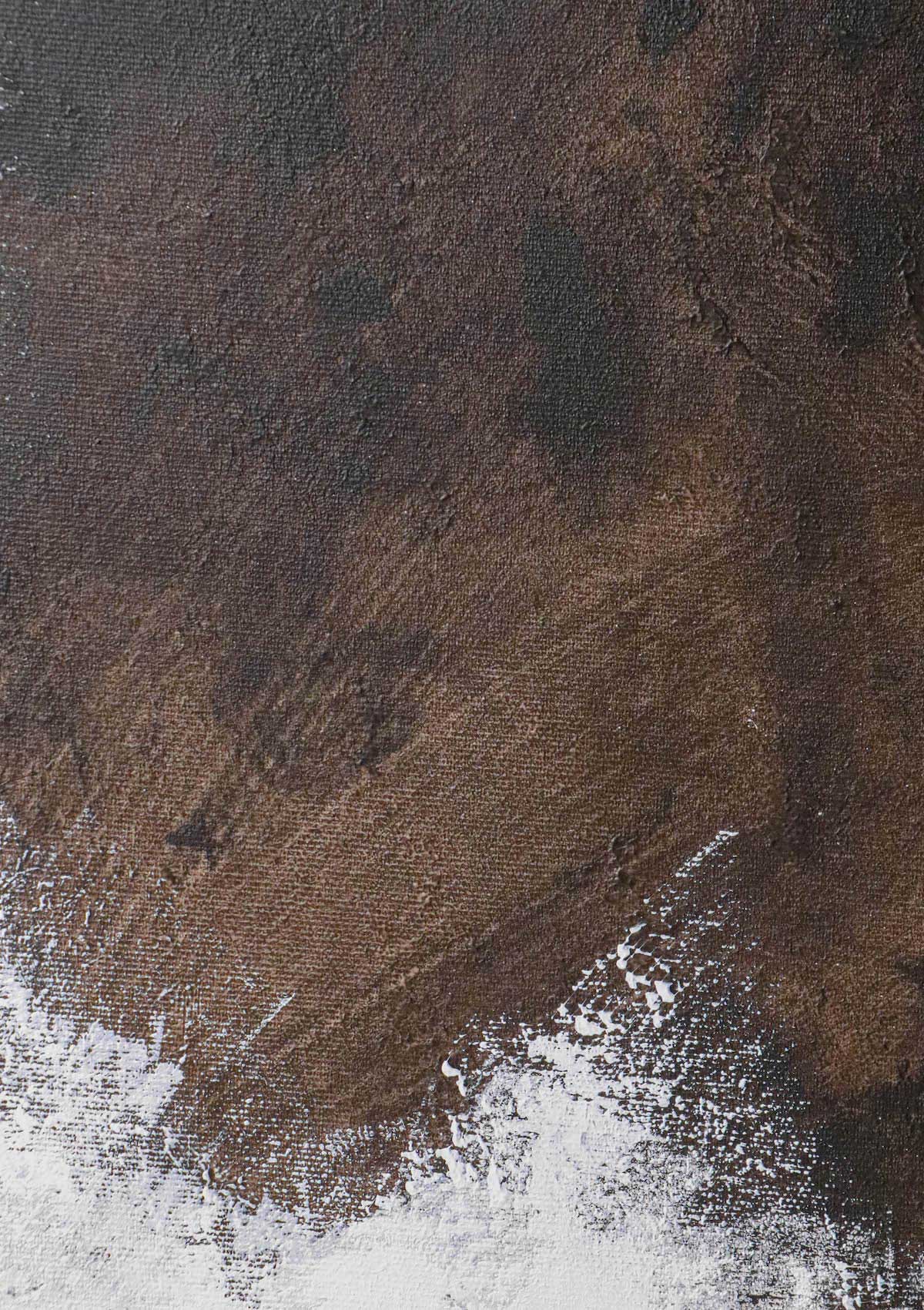 Detail of Abstract acrylic painting by Chiara Della Santina, founder of Claire Lune. Abstract wall art. Contemporary wall art. 