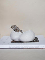 "Ištar IV" - White Stoneware Sculpture